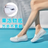 Дышащая униформа медсестры, утепленные белые высокие нескользящие дезодорированные туфли на платформе, против усталых ног, мягкая подошва