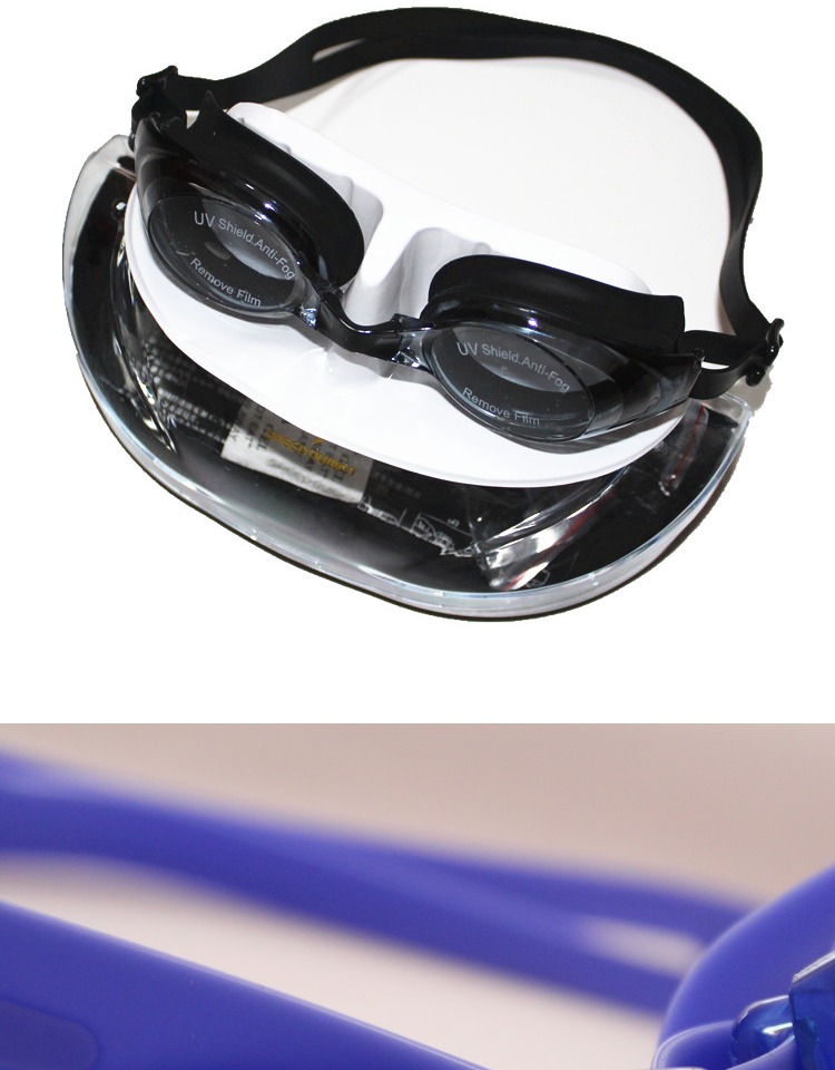 Tốc độ Numen / tỷ lệ tốc độ sắc nét thương hiệu nam nữ chống sương mù lặn bơi không thấm nước cạnh tranh đào tạo mùa xuân nóng - Goggles kính bơi tráng gương