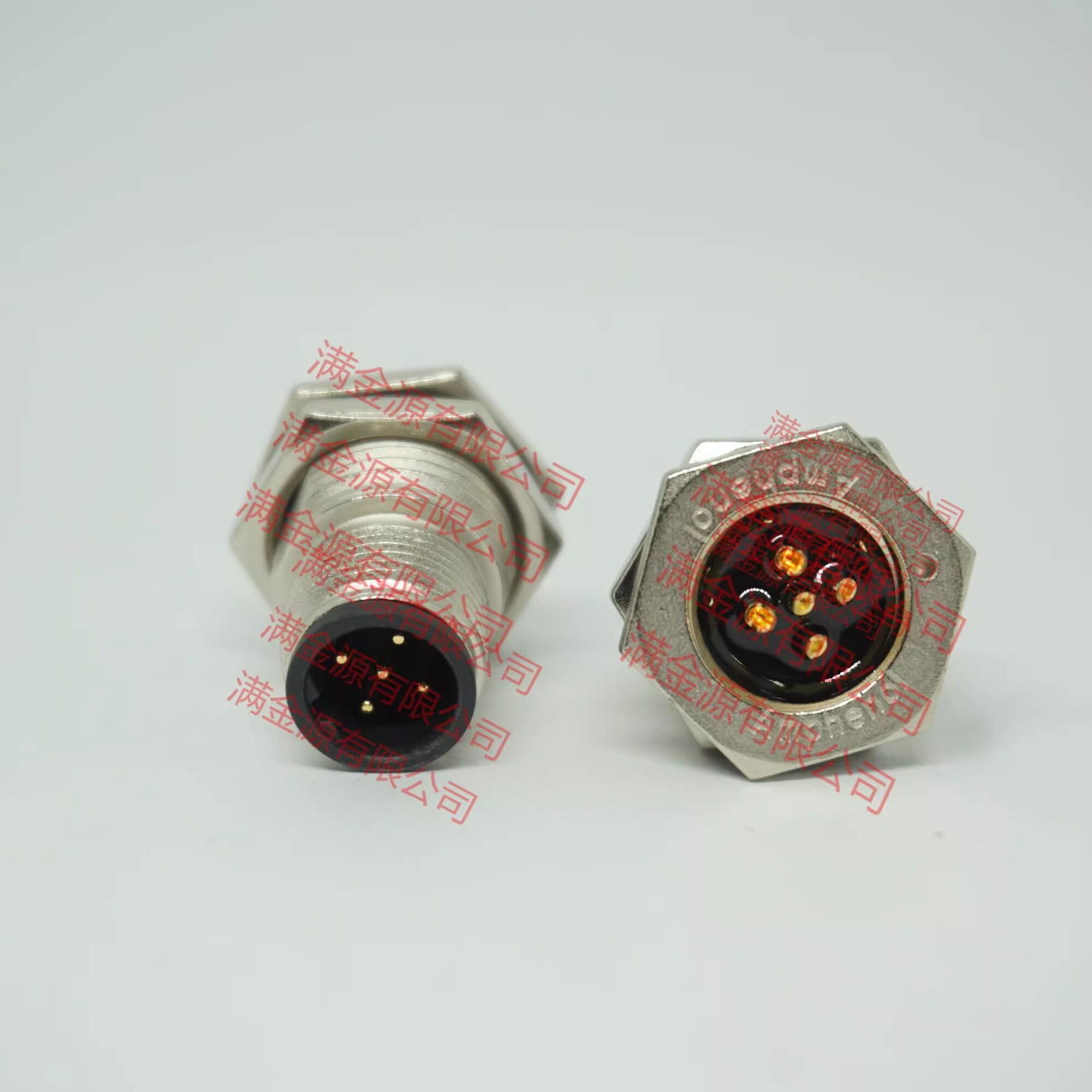 M12B-05PMMS-SF8001 Amphenol ALTW全新原裝5POS圓形（線纜）插頭