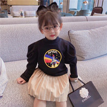 Pro-son clothing a three-mouth net red ocean Korean version Fashion high-end new autumn style Casual Wear and Female Clothing Autumn Clothing