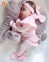 Autumn Baby Girl Newborn Shirt Top Pants Trousers Clothes