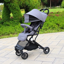 Baby stroller lightweight folding portable can sit and lie down simple baby childrens umbrella car on the plane sliding baby artifact