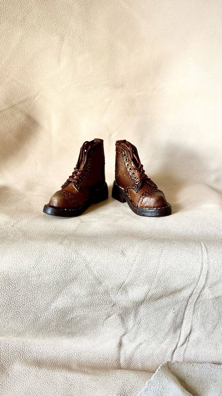 1:6 Red Wing 8111 Martin Boots 1:6 Leather Customized