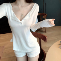 CHICYOU (Department of Fishings pure desire) to fix a long sleeve tight fit in the undershirt with a long sleeve and t-shirt for women