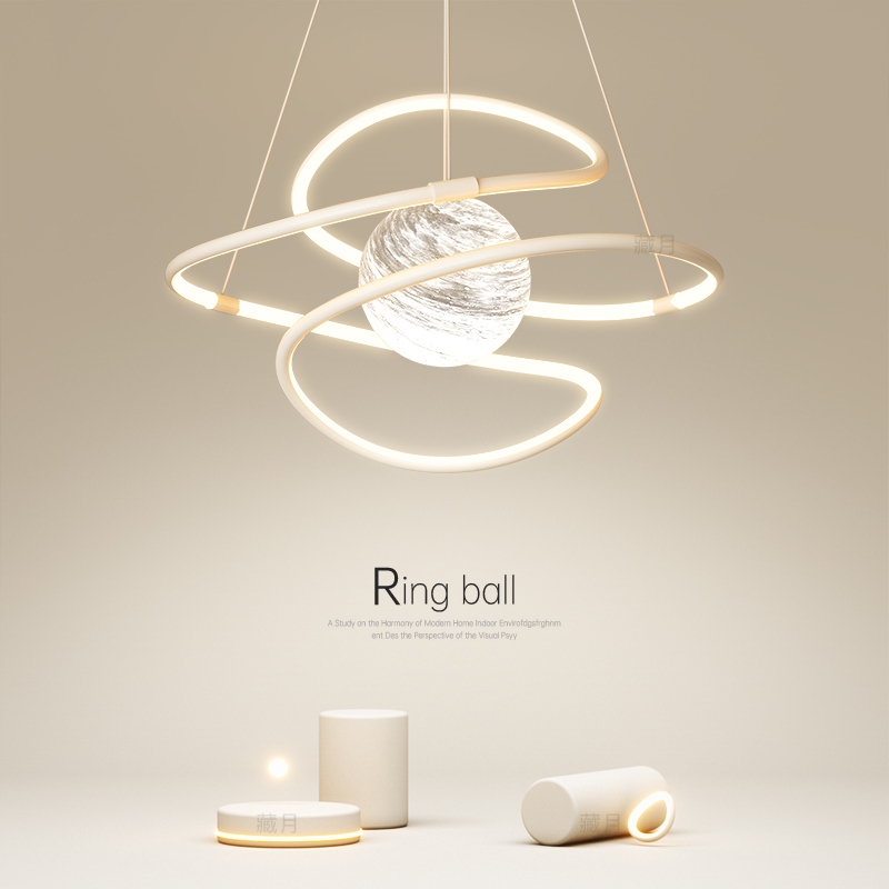 Artistic Chandelier, Creative Led Dining Room Lamp, Simple Modern Bedroom Lamp, Living Room Lamp, Personalized Dining Table Lamp, Bar Counter Lamp