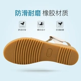 Сандалии для матери, модная комфортная нескользящая универсальная обувь, 2020, из натуральной кожи, мягкая подошва