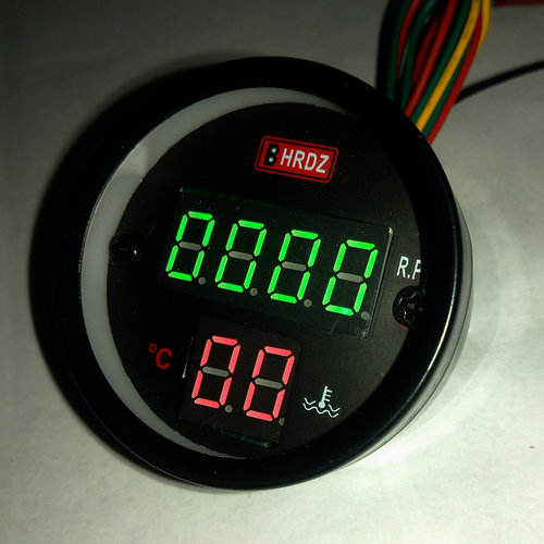 Red Day Electronic Locomotive Retrofit Special Digital Transspeed Meter Temperature Meter meter Self-inspection up to twenty thousand