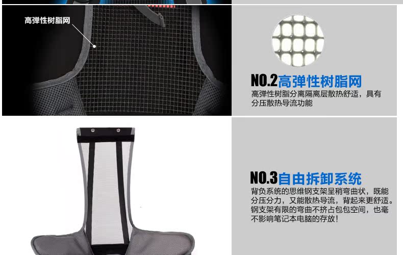 Sacoche pour vélo PEAK MOUNTAIN - Ref 2232943 Image 16