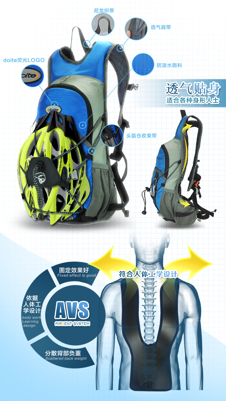 Sacoche pour vélo DOITE - Ref 2232916 Image 7