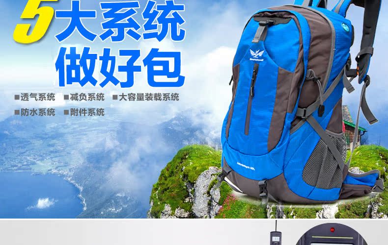 Sacoche pour vélo PEAK MOUNTAIN - Ref 2232943 Image 8