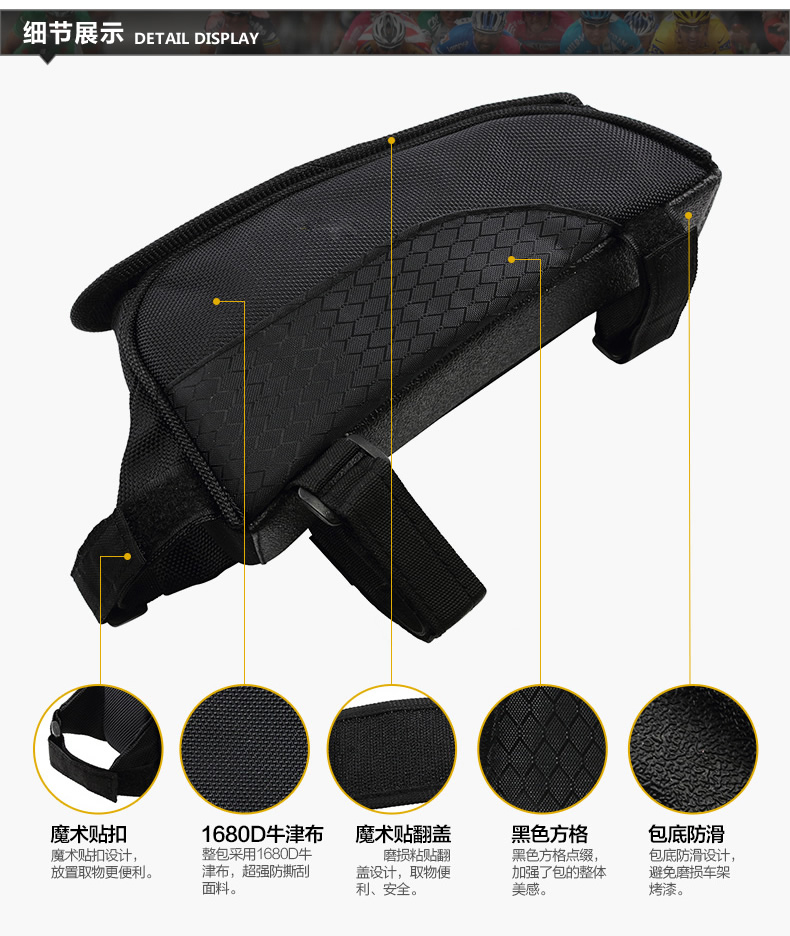 Sacoche pour vélo EASYDO - Ref 2232920 Image 11