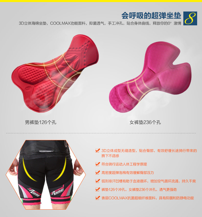 Tenue de cyclisme mixte PEAK MOUNTAIN - Ref 2216737 Image 13
