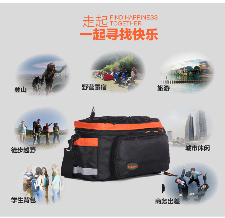 Sacoche pour vélo mixte JAKROO - Ref 2211776 Image 36