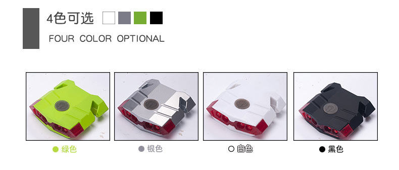 Eclairage pour vélo JAKROO - Taillights - Ref 2399057 Image 10