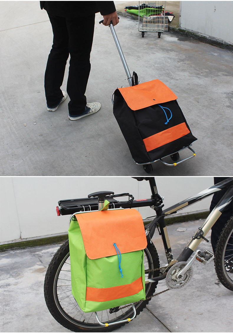 Panier pour vélo JAKROO en toile - Ref 2255857 Image 15