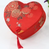 Свадебная игольная сумка свадебная свадебная игольчатая коробка коробка придачи для свадебной швейной коробки счастливая красная коробка