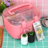 Ящик для бытовой иглы с высокой частью игольчатой ​​линейки большой швейный набор для хранения швейной коробки