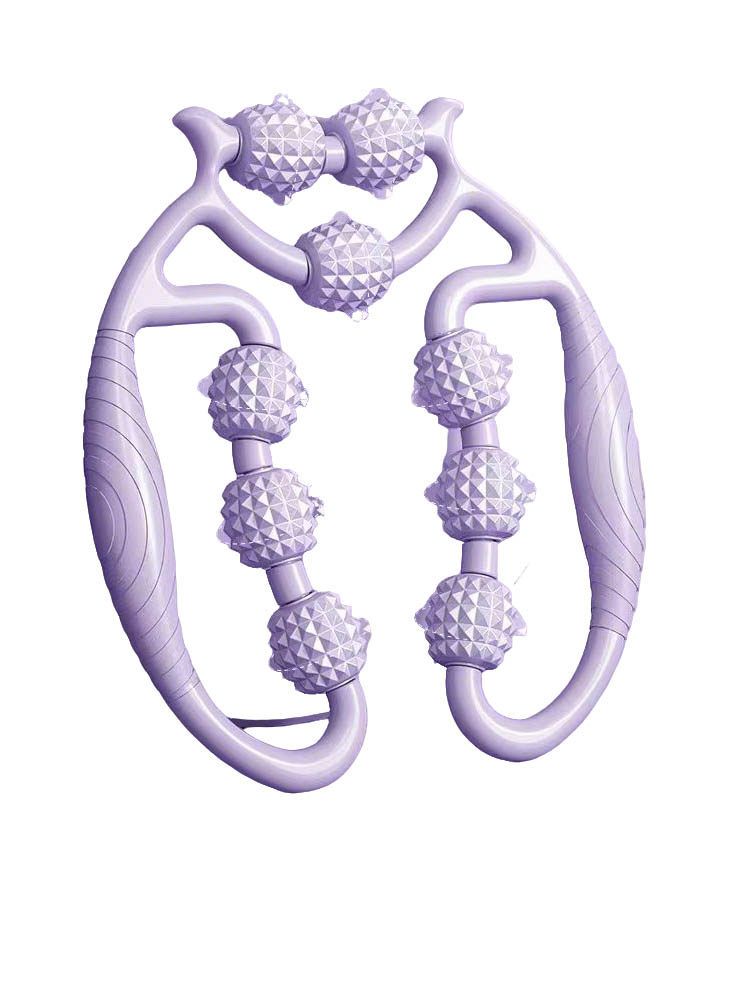 Leg Massager Ring-Shaped Leg Clamp Roller for Slimming Thighs and Calves, Muscle Relaxation, Slimming Tool, Multifunctional Foam Roller