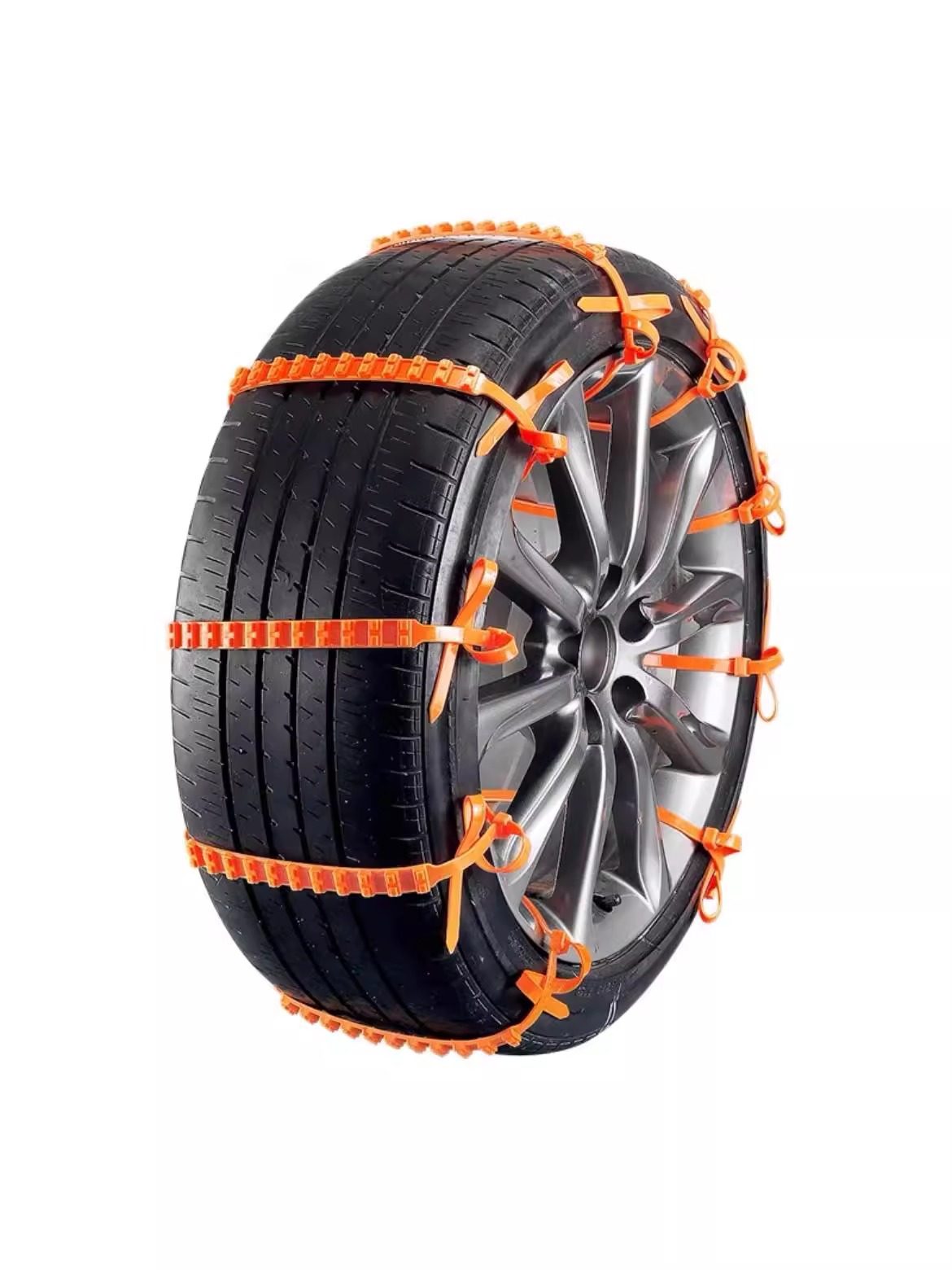 Special Anti-Skid Chains for Cars That Do Not Damage Tires, Suitable for Off-Road Vehicles, Suvs, Vans, and Sedans, Universal Snow Tire Chains