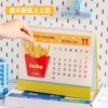 2026 New Style Desk Calendar: Fun and Creative Office Desktop Decoration, Countdown Student Check-In Notebook, Memo Planner, Monthly Calendar