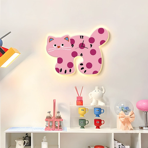 Настенные креативные часы для гостиной, бра, премиум класс, популярно в интернете