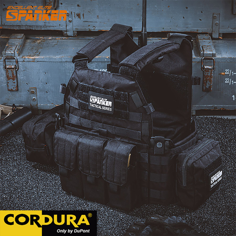 Outstanding 6094 Tactical Vest, Single Soldier Carrying Gear, Level 3 Armor, Insertable Plate, Military Enthusiast Supplies, Outdoor Equipment