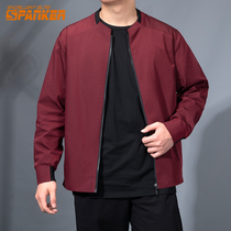 Outstanding tactical jacket men 2021 autumn and winter New outdoor casual jacket slim stand collar pilot jacket men