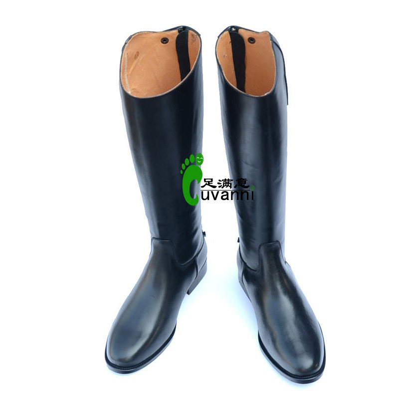 Barrier Equestrian Horse Boots Man 2020 Spring Autumn New Head Layer Bull Leather High Cylinder Boots Man Trend Men's Boots