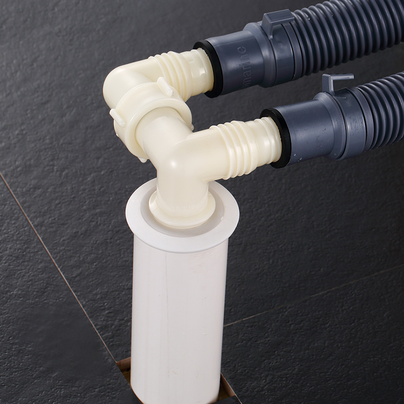 Scuba Washing Machine Sewer Pipe Floor Drain Connector Water Inlet floor drain sewer Deodorized Anti-Spill Water Special Joint