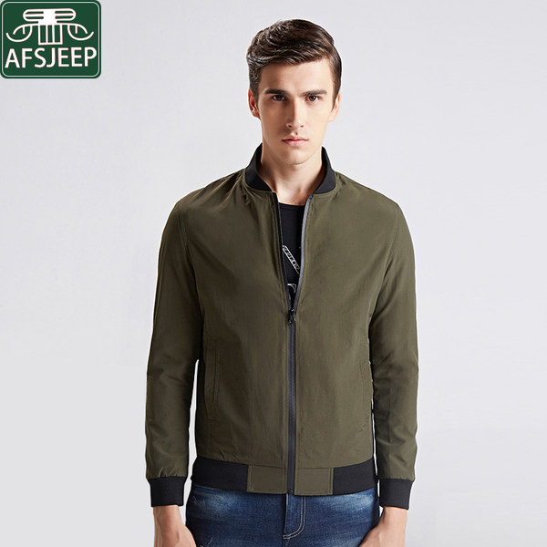战地吉普 JPD73 18年春季新款 男士夹克外套 天猫优惠券折后￥99包邮（￥159-60）3色可选