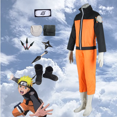 Naruto cosplay costume for children and teenagers, Naruto Vortex, Naruto daily wear, Shippuden version cosplay costume
