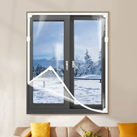 [Обновление мощной магнитной полосы] Прозрачный цвет+белая рама 01##