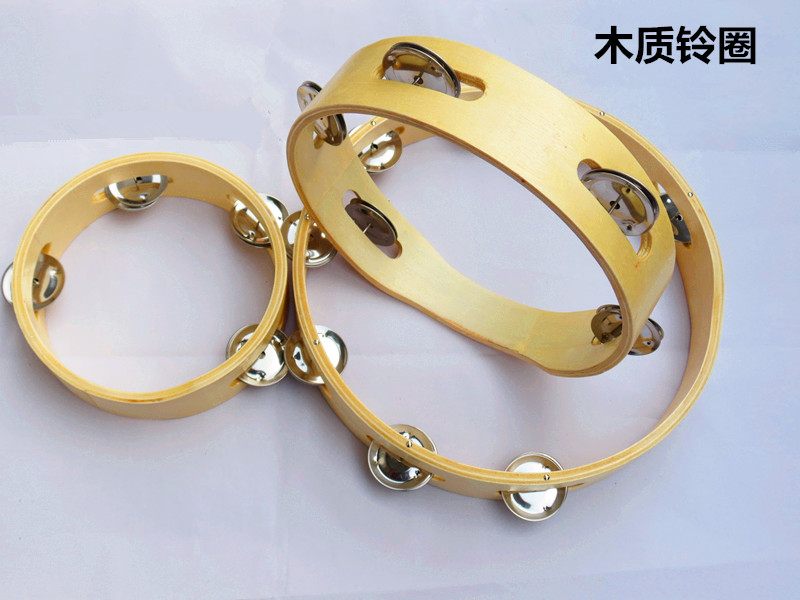 Orff bộ gõ nhạc cụ đồ chơi trẻ em giáo dục sớm câu đố trợ giúp giảng dạy 6 inch 8 inch 10 inch chuông gỗ cha mẹ-con - Đồ chơi nhạc cụ cho trẻ em đàn ukulele cho bé