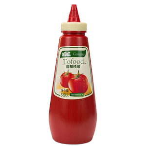 呱呱580g番茄沙司挤压瓶番茄酱