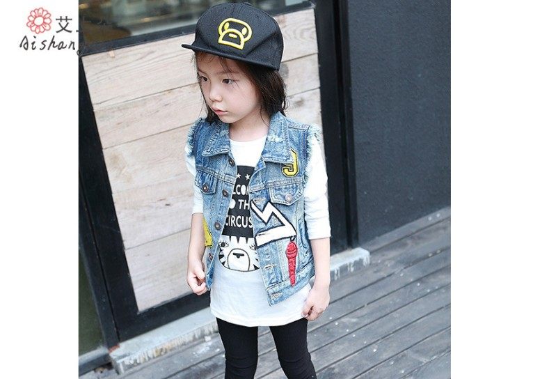 Gilet fille en coton - Ref 2071266 Image 8