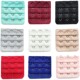 5cm Wide Bra with Three-Row Hooks and Extended Hook Spacing 1.5cm Bra Extender with Widened Bra Connector Back Buckle