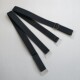Non-Magnetic, Iron-Free, Thin Elastic Bra Straps, 1.0cm Wide, Can Pass through Security Gates, Seamless Invisible Anti-Slip Bra Straps