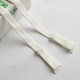 Non-Slip White Halter Neck Extended Bra Straps, Seamless Shoulder Straps 1.5 Wide, Sexy Backless Cross Bra Invisible Straps