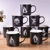 Marvel Avengers Creative Mug Cup Cốc gốm Dung tích lớn Người nhện Người nhện Captain America - Tách