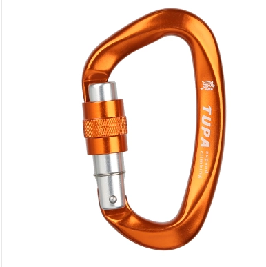 Too climbing equipment mountaineering main lock D type wire lock expanded fast-mountain lock load hook safety button