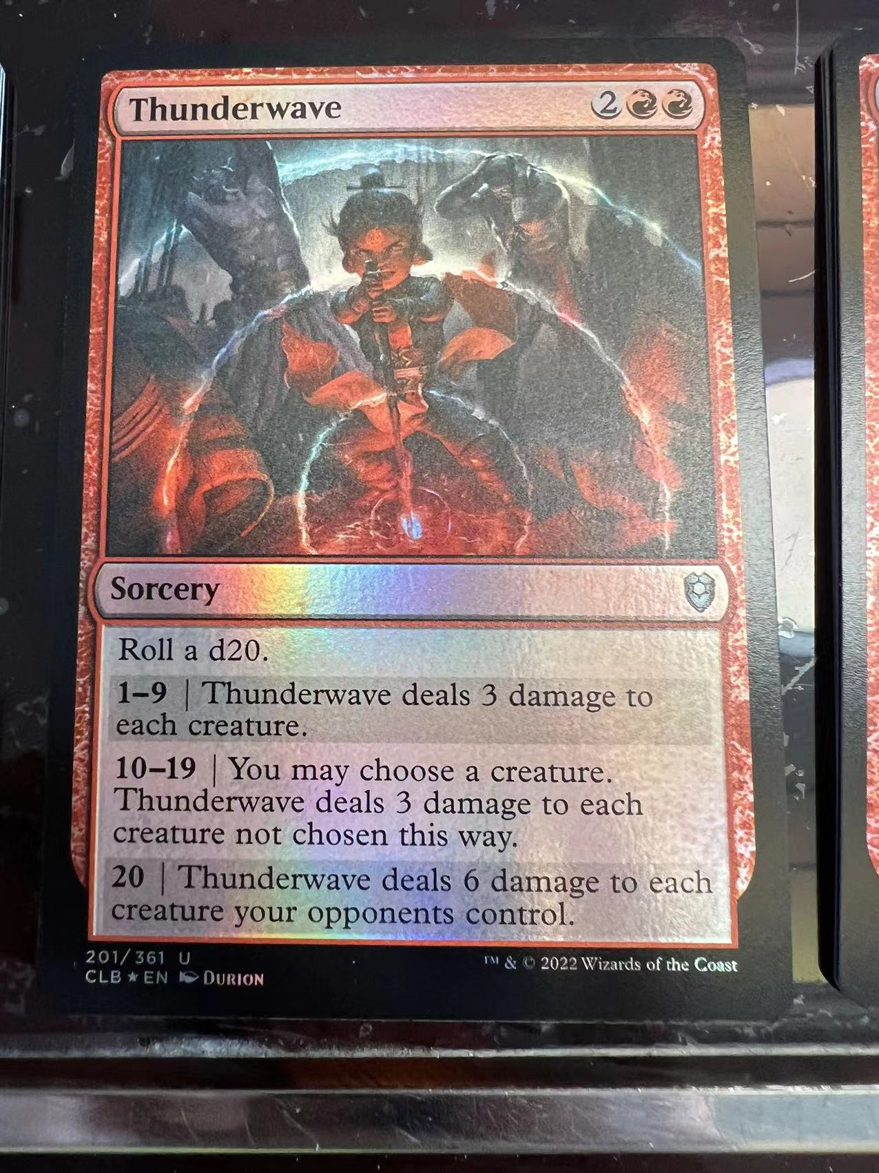 Vanzhi English 201 lightning wave Flash CLB red]