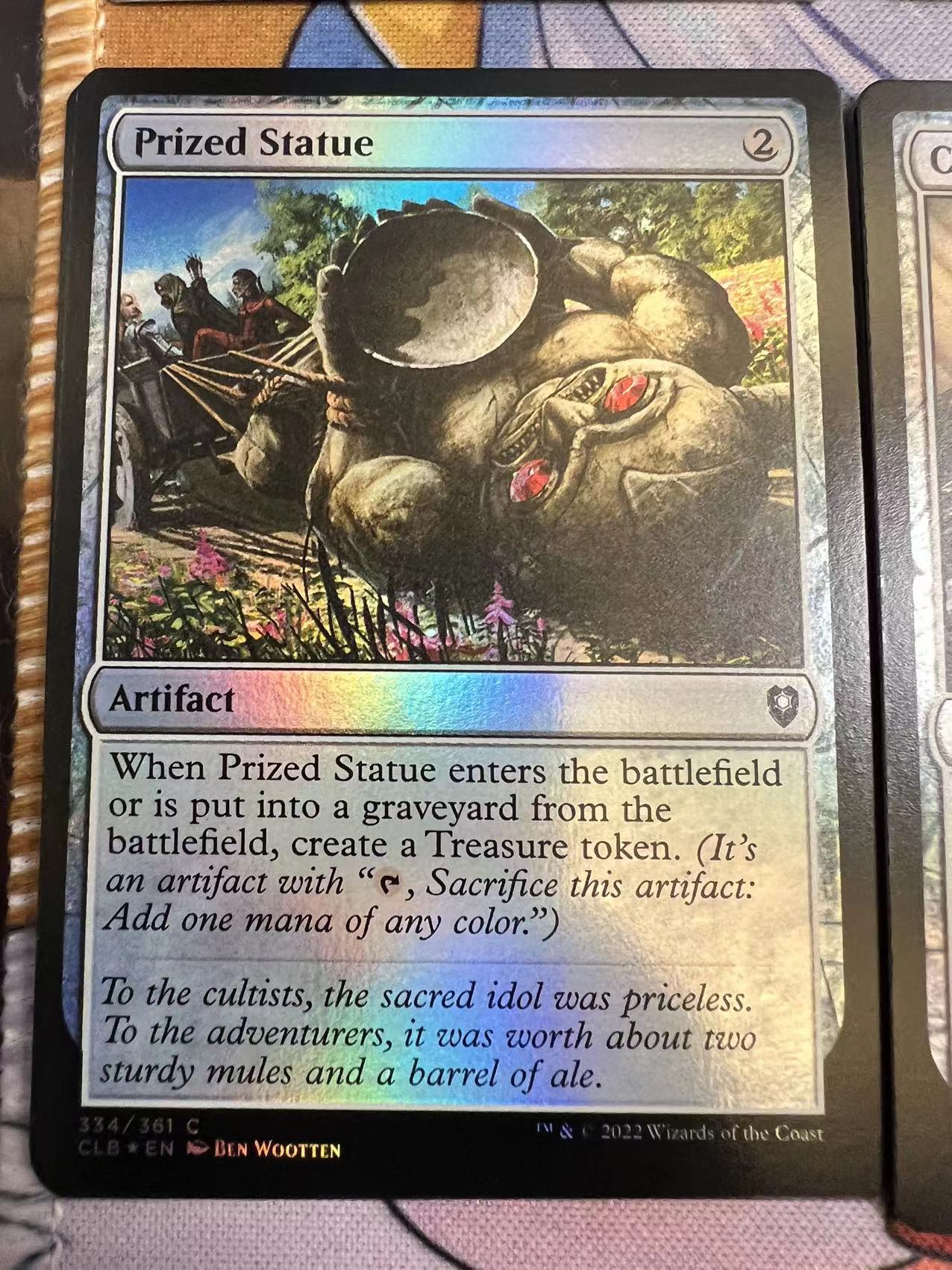 Vanzhi English 334 Jade statue Flash CLB colorless]