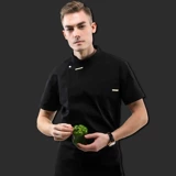 Элитный хлопковый зимний комбинезон, короткий рукав