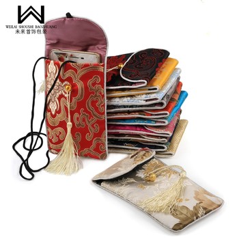 Tassel jewelry storage cell phone bag shoulder bag accessories