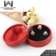 00049WL (N76-5) Большая круглая коробка красная черная рюкзак 12 упаковки 12