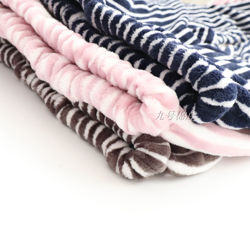 Mùa thu và mùa đông cặp đôi flannel quần cộng với đồ ngủ nhung nam kích thước lớn quần nhà san hô lông cừu quần sọc hoa quần mặc nhà đẹp