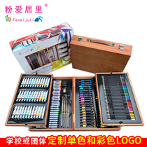 Childrens birthday gift brush set color lead watercolor pen Art acrylic watercolor oil painting paint educational toy