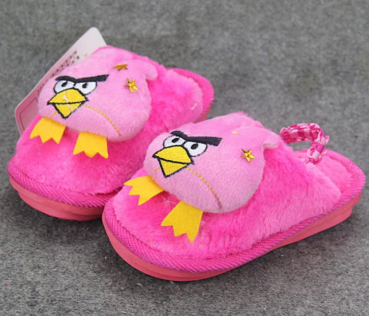 Pantoufles enfants en suède pour hiver - semelle mousse - Ref 1020089 Image 93