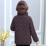 Пуховик для матери, осенняя демисезонная короткая утепленная куртка, плащ с пухом, коллекция 2022, в западном стиле, большой размер