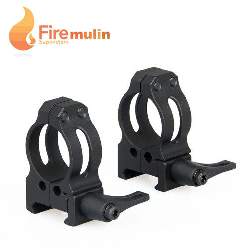 New pipe clamp 25 4mm Fast disassembly bracket laser aiming mirror bracket flashlight clamp cast steel material anti-seismic